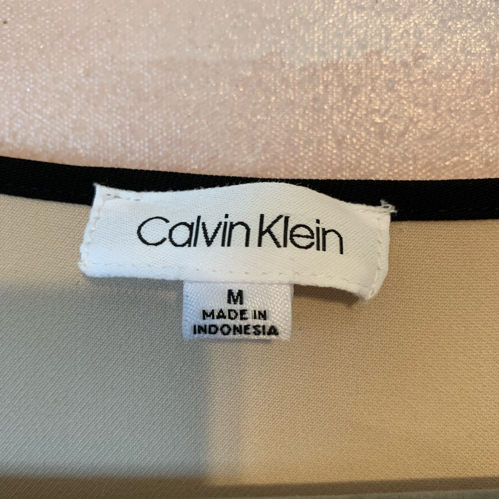 Calvin Klein V-Neck Blouse - Picture 5 of 5
